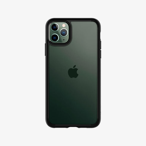 075CS27135 - iPhone 11 Pro Max Case Ultra Hybrid in crystal clear showing the back